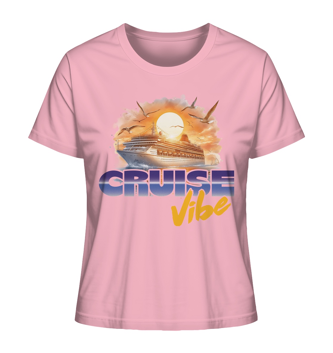 T-Shirt Kreuzfahrtstimmung - Ladies Organic Shirt