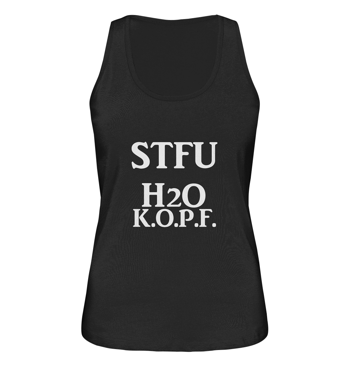 STFU H2O K.O.P.F. NO 2 - Ladies Organic Tank-Top