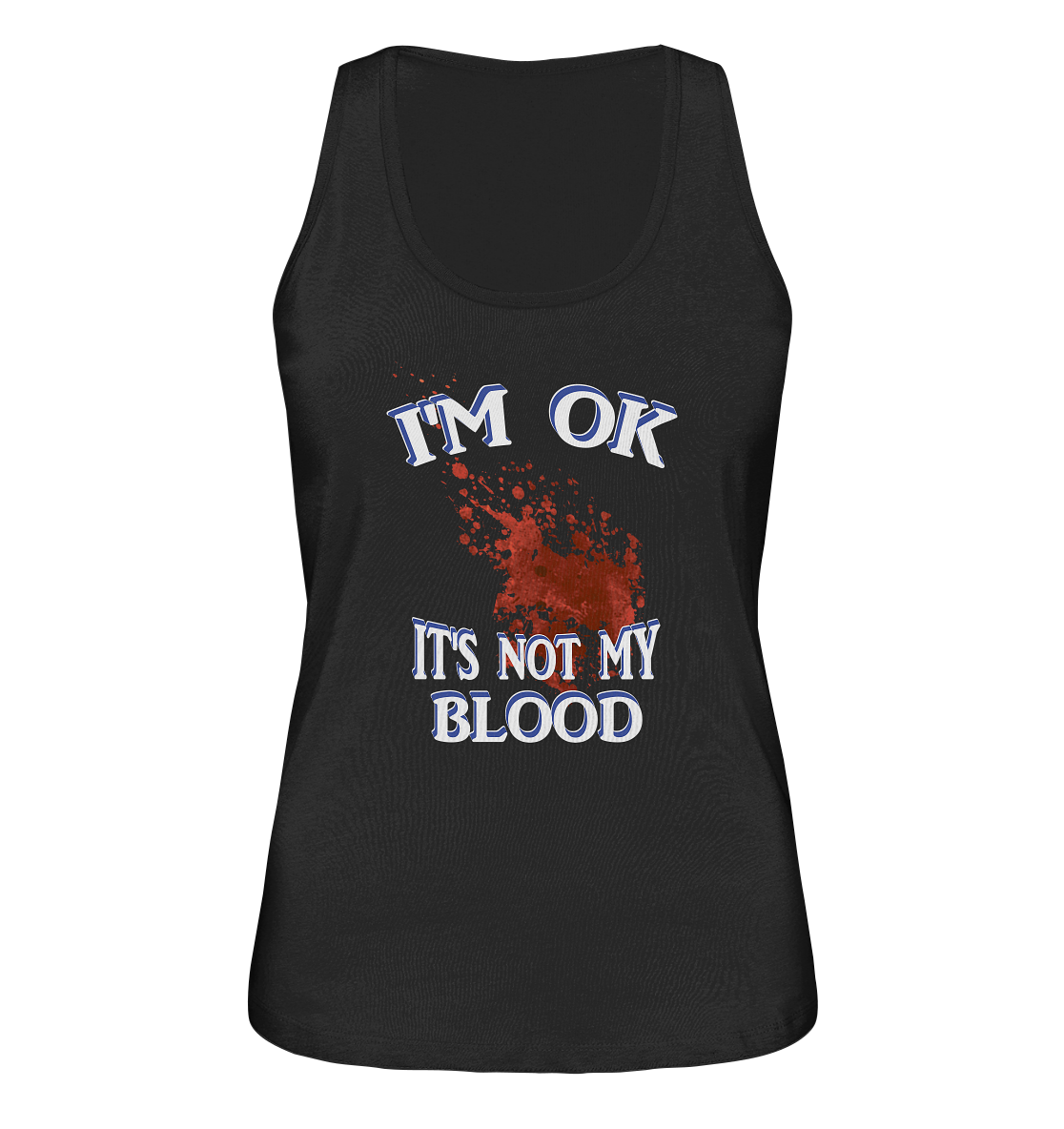 I'M OK | NO 3 | Ladies Organic Tank-Top