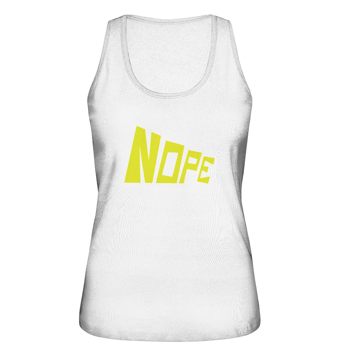 NOPE NO 2 - Ladies Organic Tank-Top