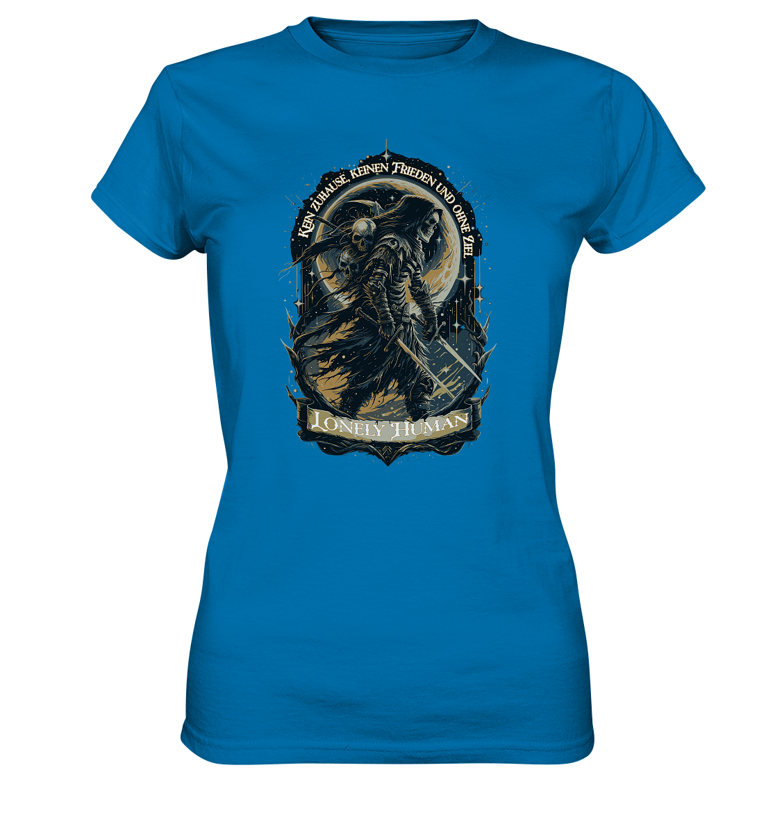 Streetwear Einsamer Mensch Ohne Ziel - Ladies Premium Shirt
