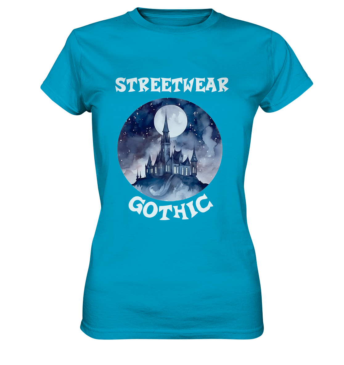 GOTHIC STREETWEAR STATEMENT - Ladies Premium Shirt