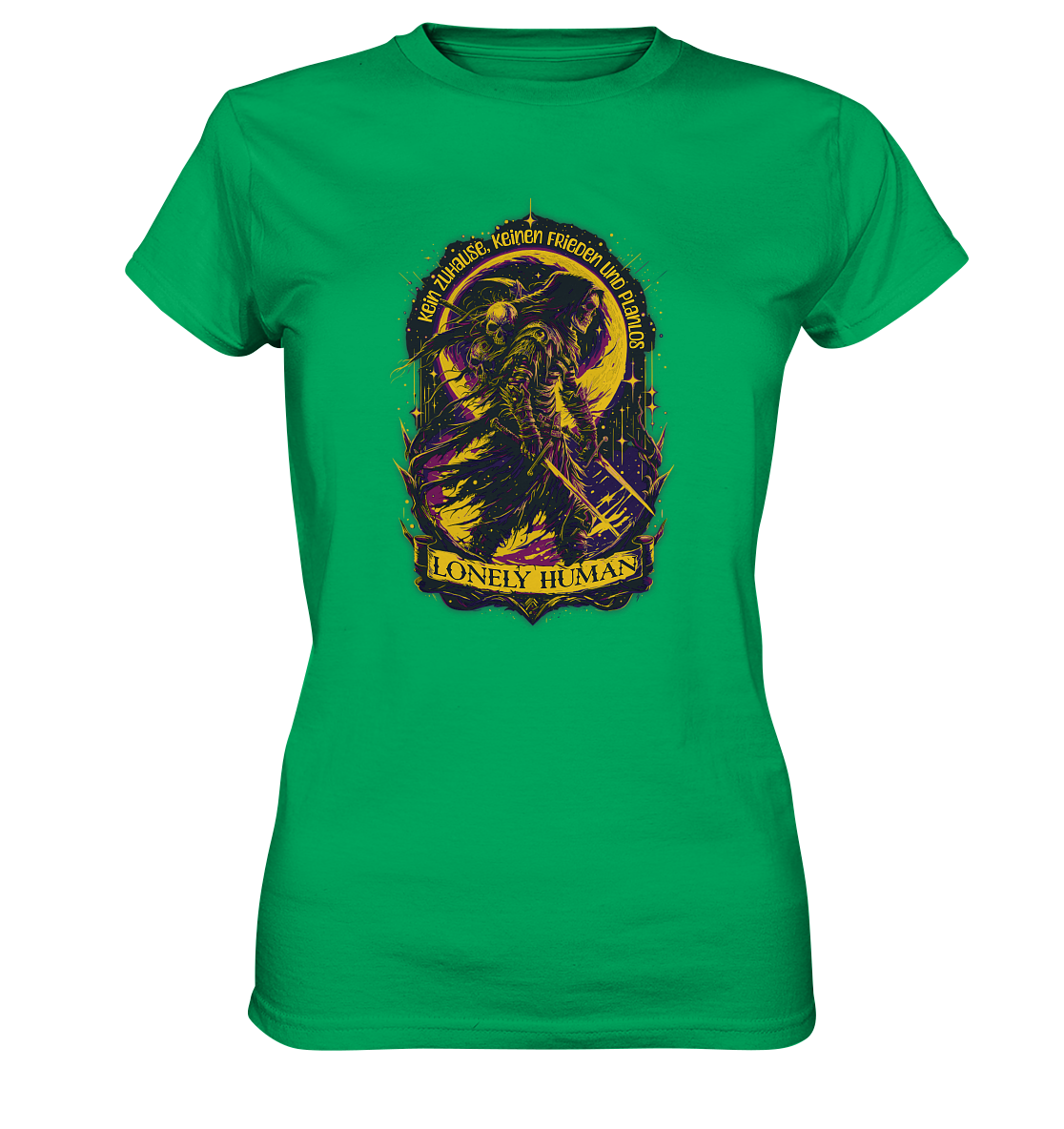 Streetwear Einsamer Mensch - Ladies Premium Shirt