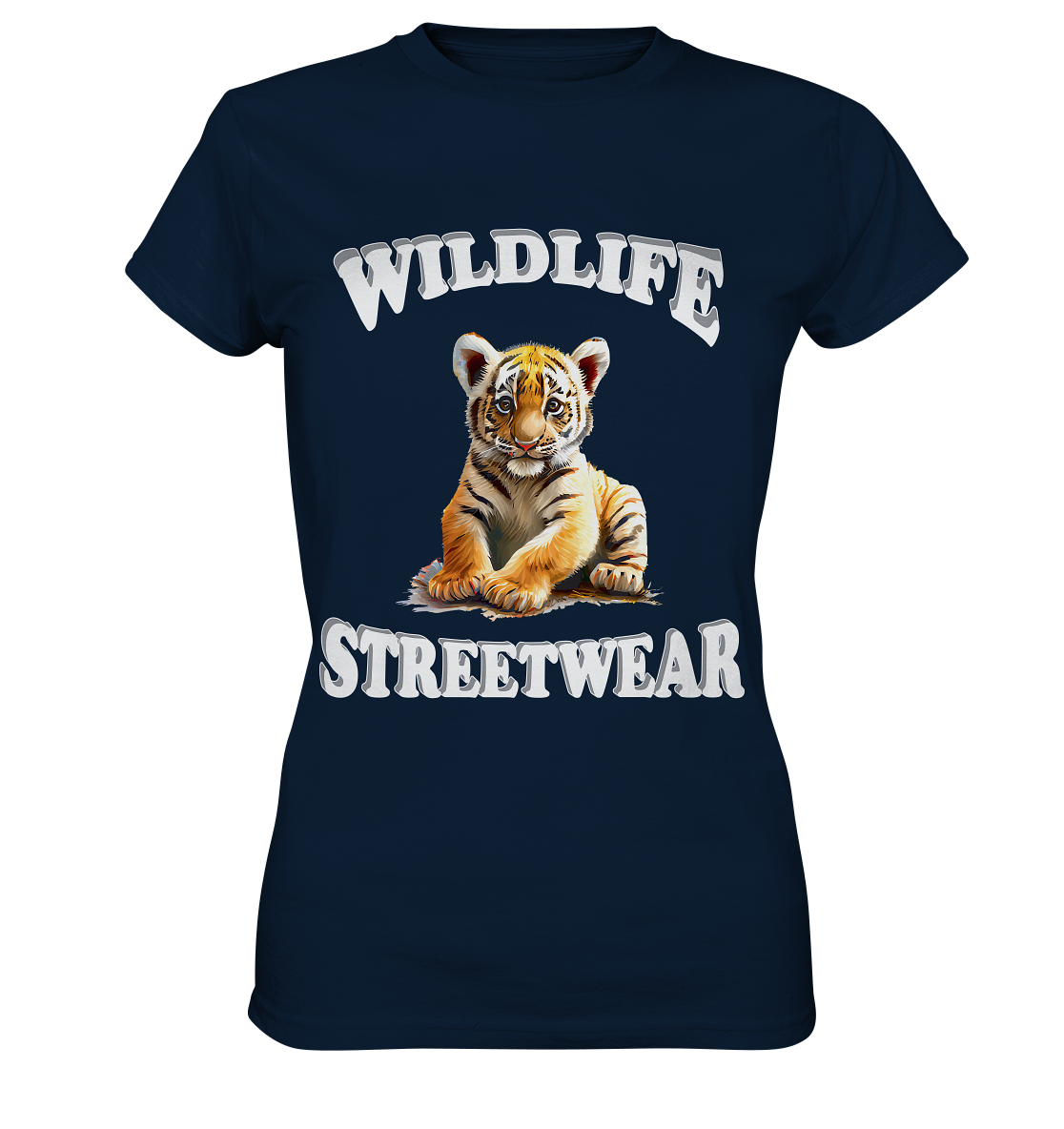 WILDLIFE STREETWEAR 3.0 TIGER BABY - Ladies Premium Shirt