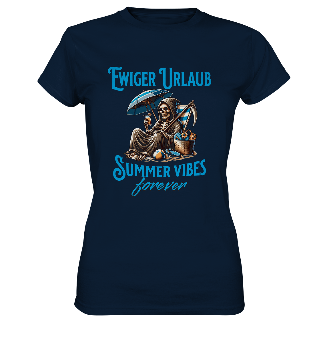 Summer Vibes forever - Ladies Premium Shirt