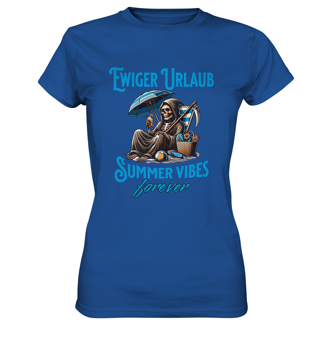 Summer Vibes forever - Ladies Premium Shirt