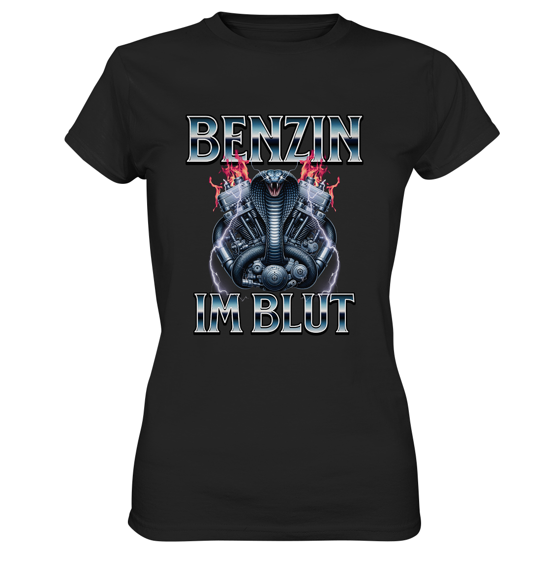 Benzin im Blut - Ladies Premium Shirt