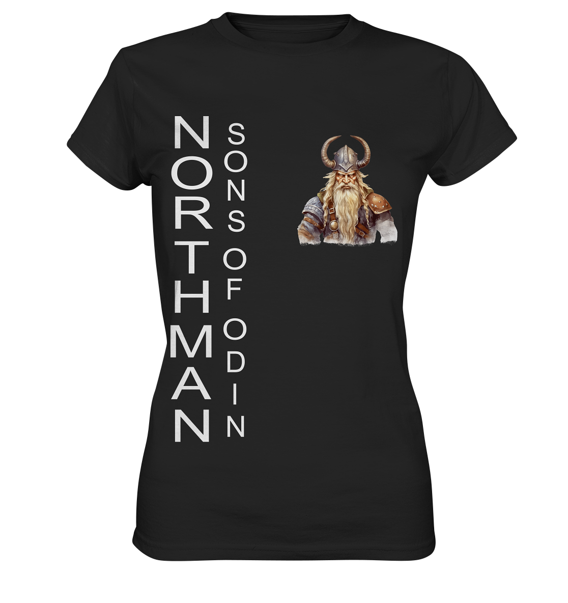 NORTHMAN SONS OF ODIN - NO 2 - STREETWEAR - STATEMENT - Ladies Premium Shirt