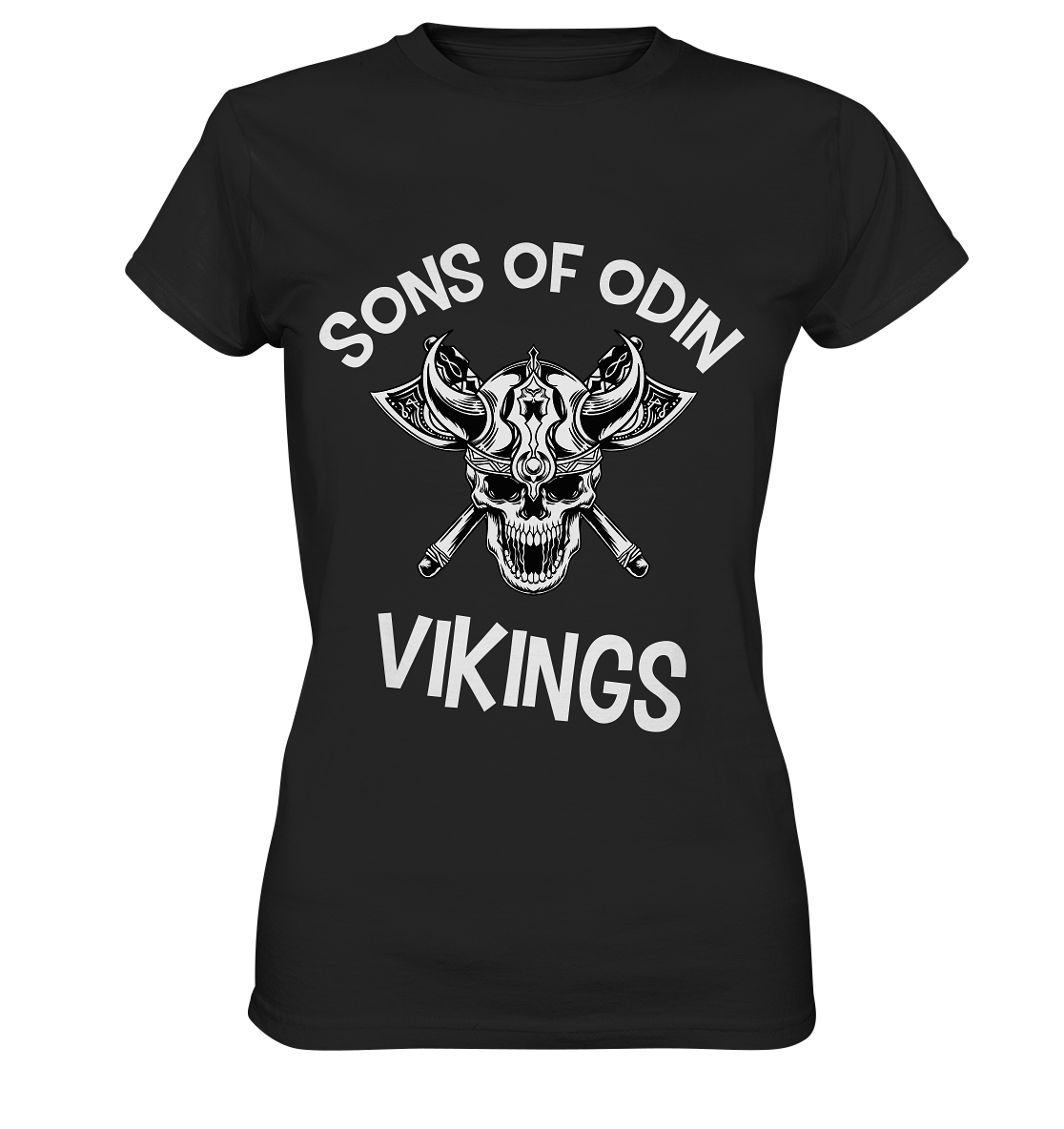 SONS OF ODIN - NO 2 - STREETWEAR - STATEMENT - Ladies Premium Shirt