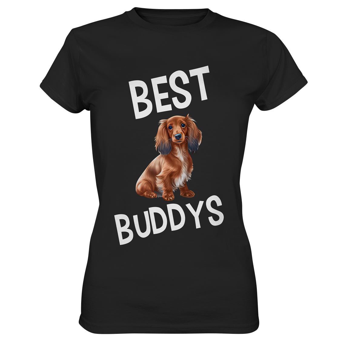 BEST BUDDYS NO 6 - STREETWEAR _ STATEMENTS - MEIN BESTER FREUND - Ladies Premium Shirt