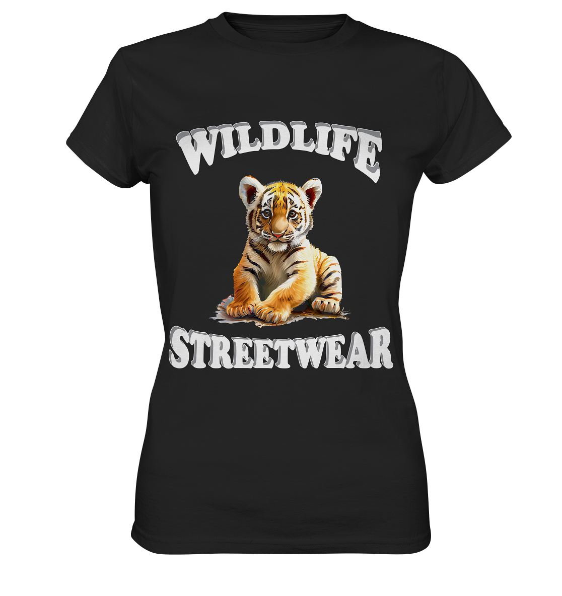 WILDLIFE STREETWEAR 3.0 TIGER BABY - Ladies Premium Shirt