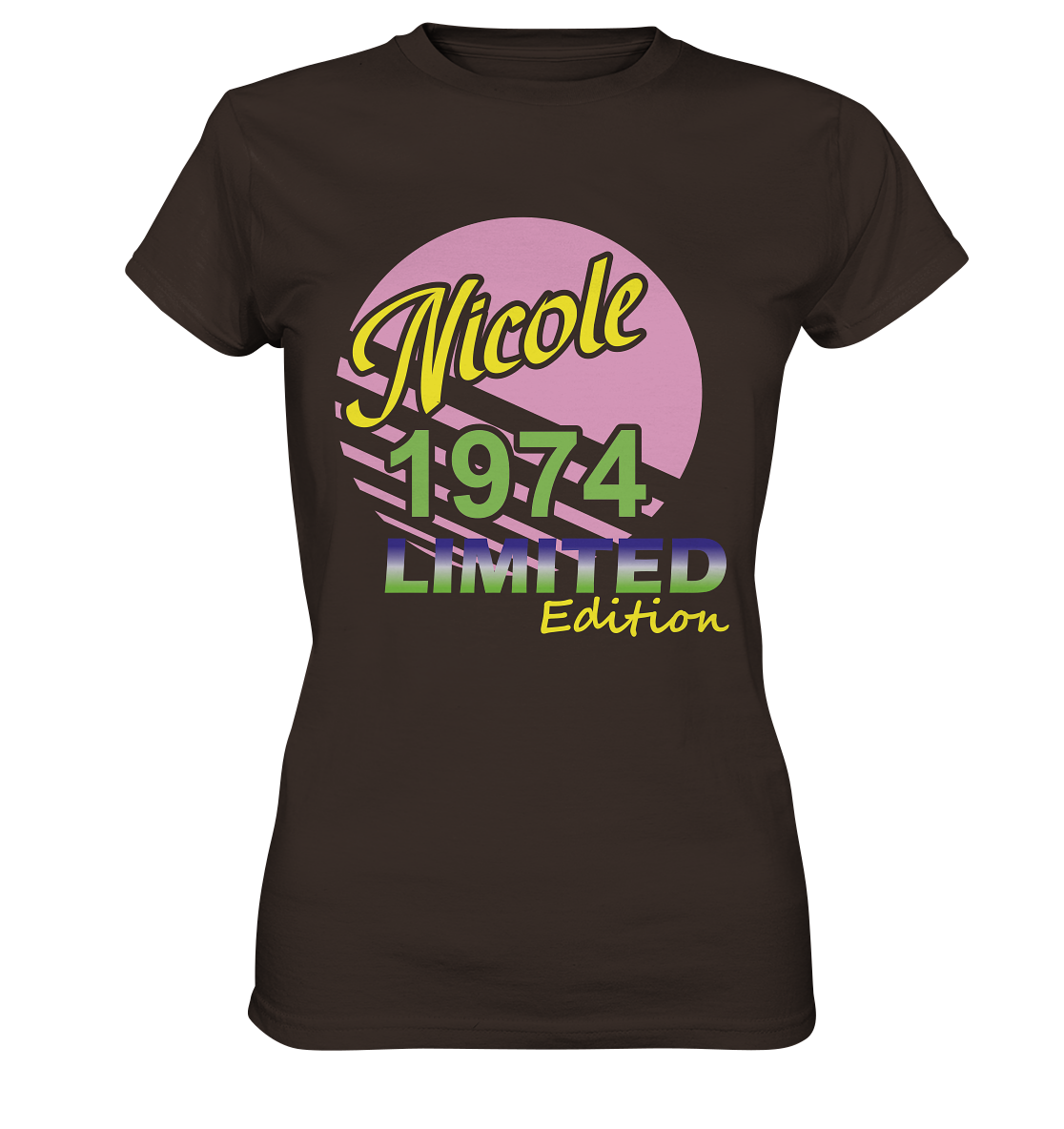 Nicole Limited Edition Jahrgang 1974- Ladies Premium Shirt