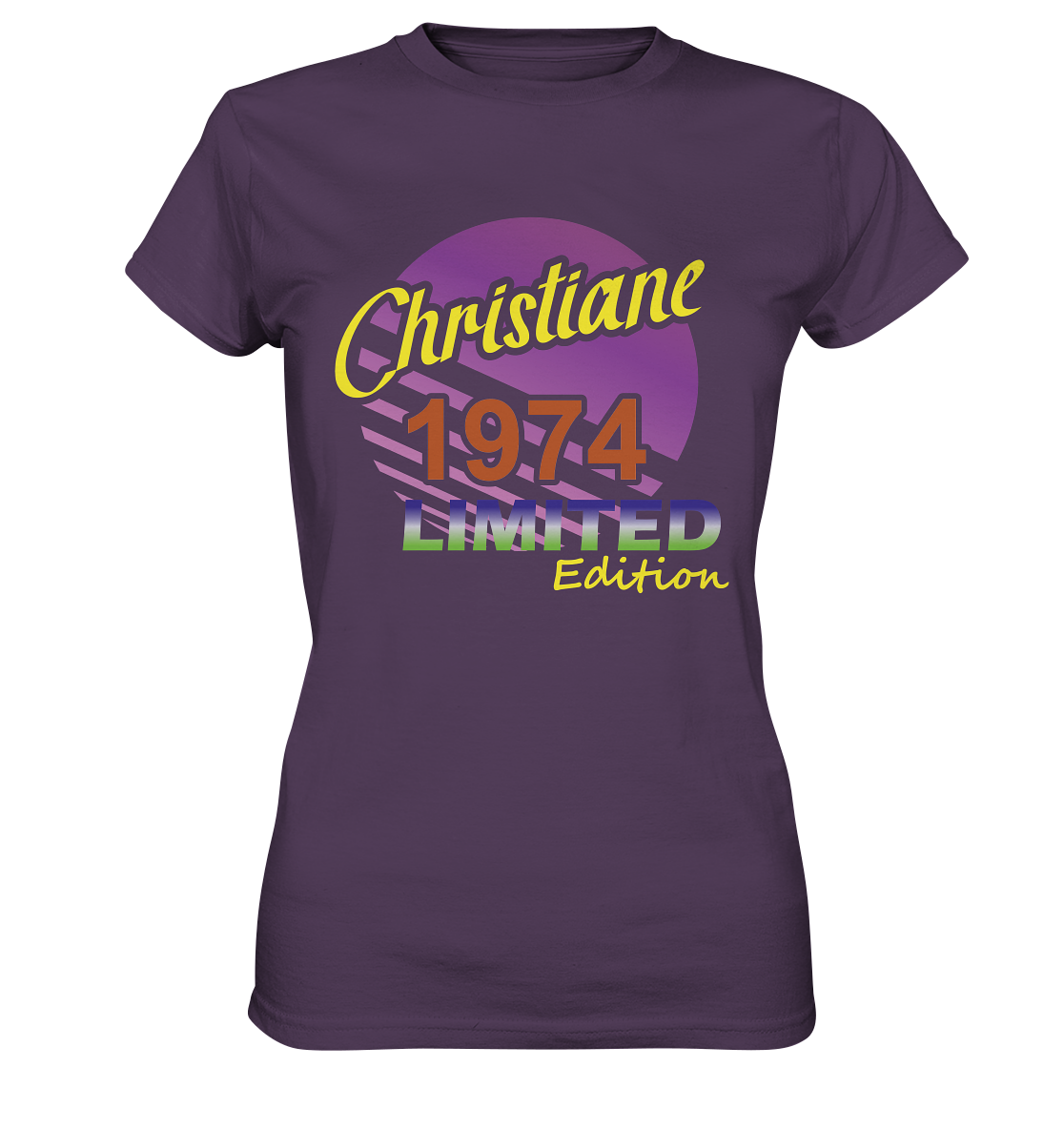 Christiane Limited Edition 1974 Geburtstag Damen - Premium Shirt