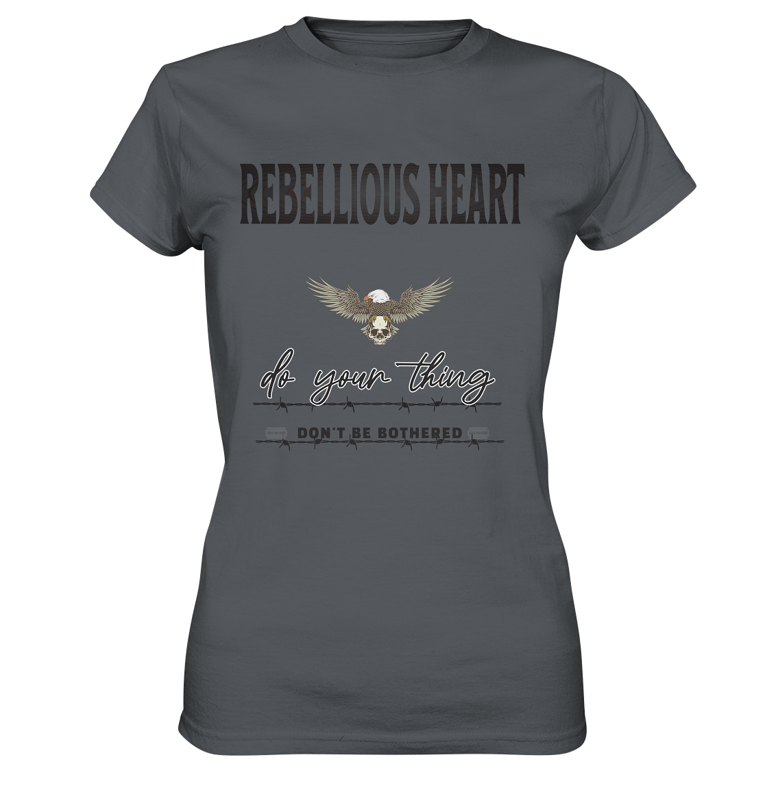 Rebellisches Herz Streetwear - Ladies Premium Shirt