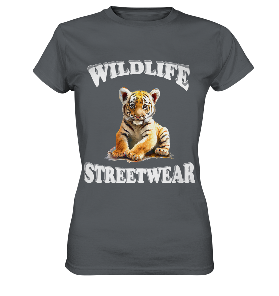 WILDLIFE STREETWEAR 3.0 TIGER BABY - Ladies Premium Shirt