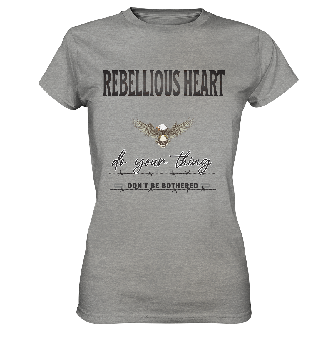 Rebellisches Herz Streetwear - Ladies Premium Shirt
