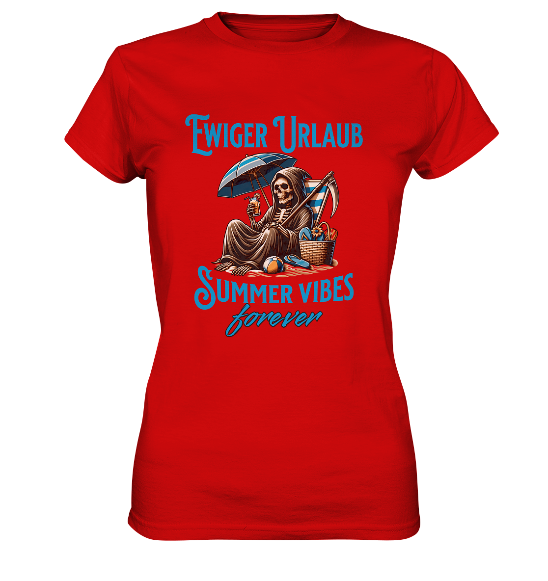 Summer Vibes forever - Ladies Premium Shirt