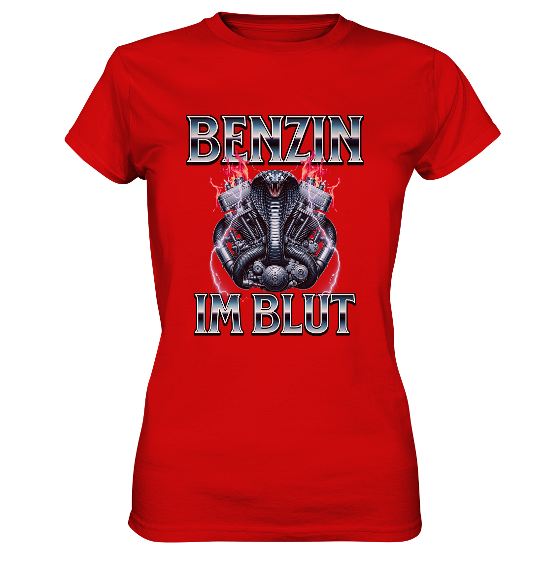 Benzin im Blut - Ladies Premium Shirt