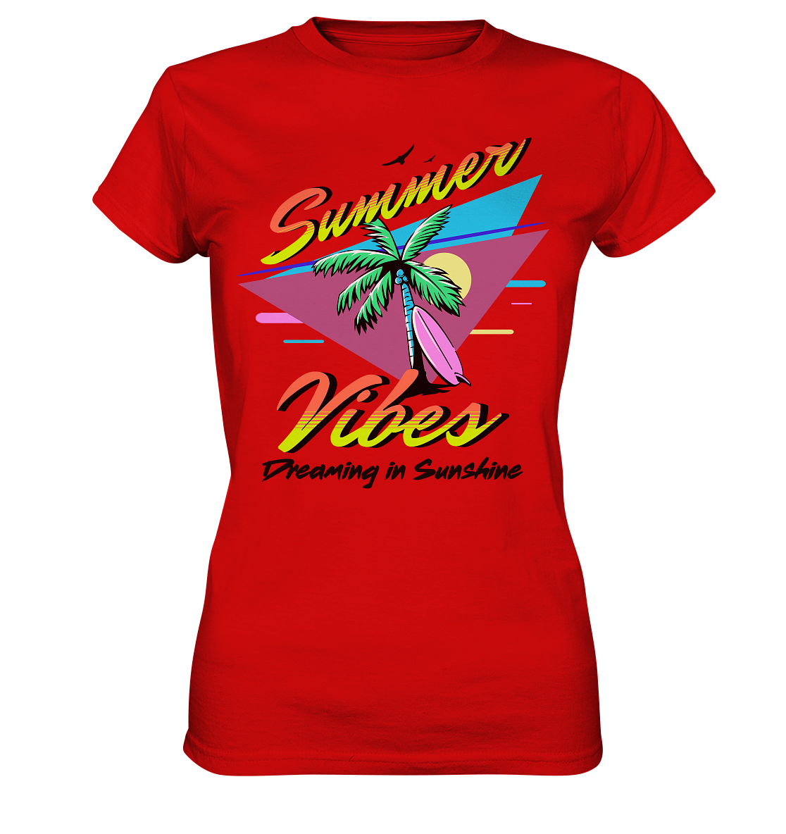 Summer Vibes Dreaming - Ladies Premium Shirt