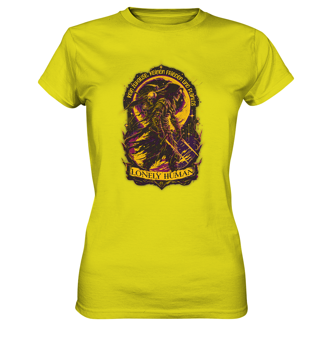 Streetwear Einsamer Mensch - Ladies Premium Shirt