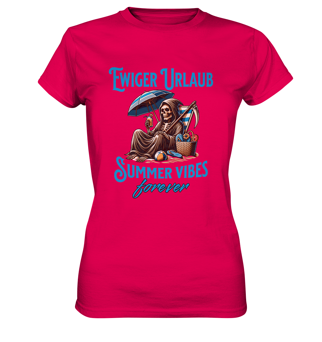 Summer Vibes forever - Ladies Premium Shirt