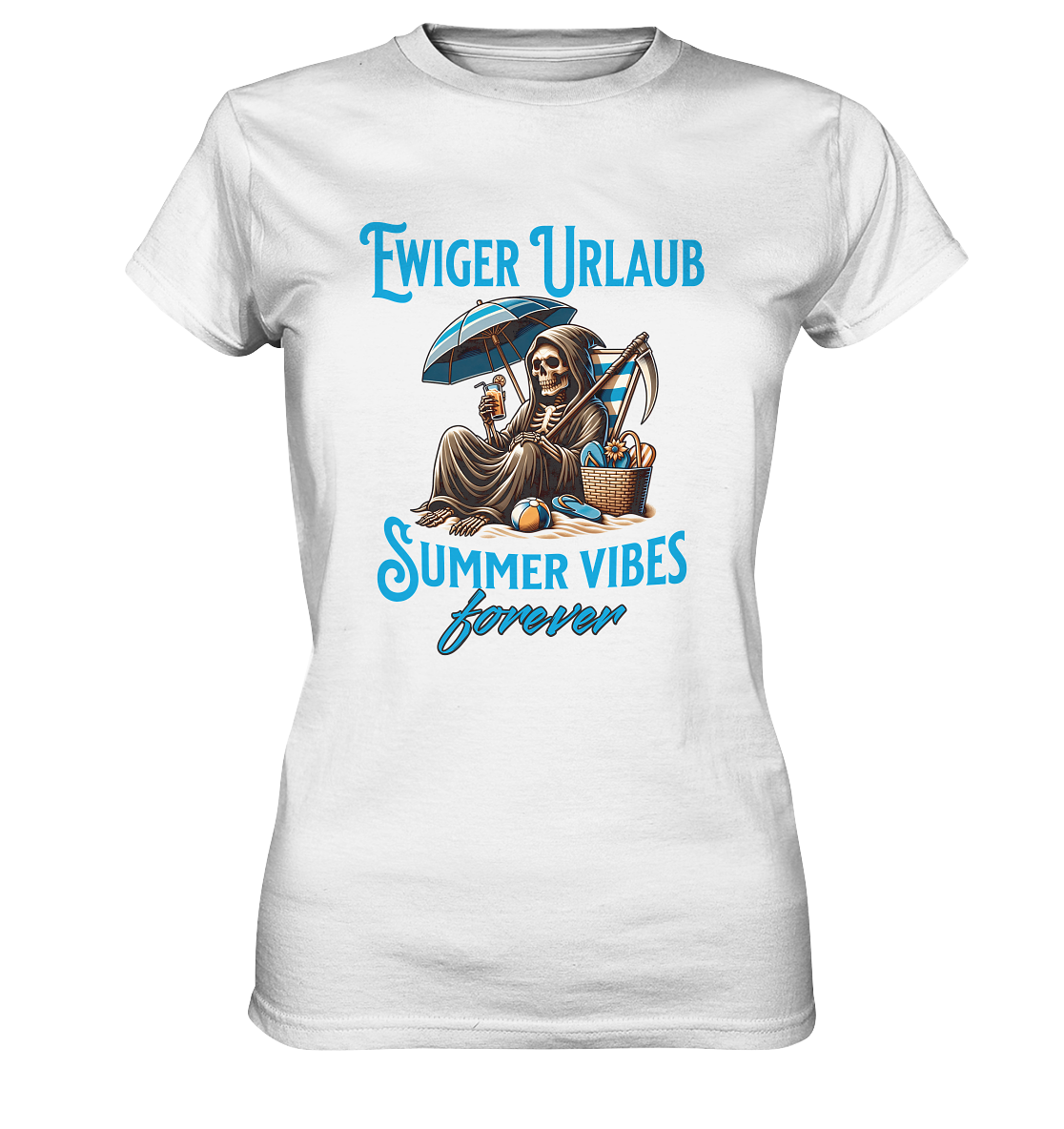 Summer Vibes forever - Ladies Premium Shirt