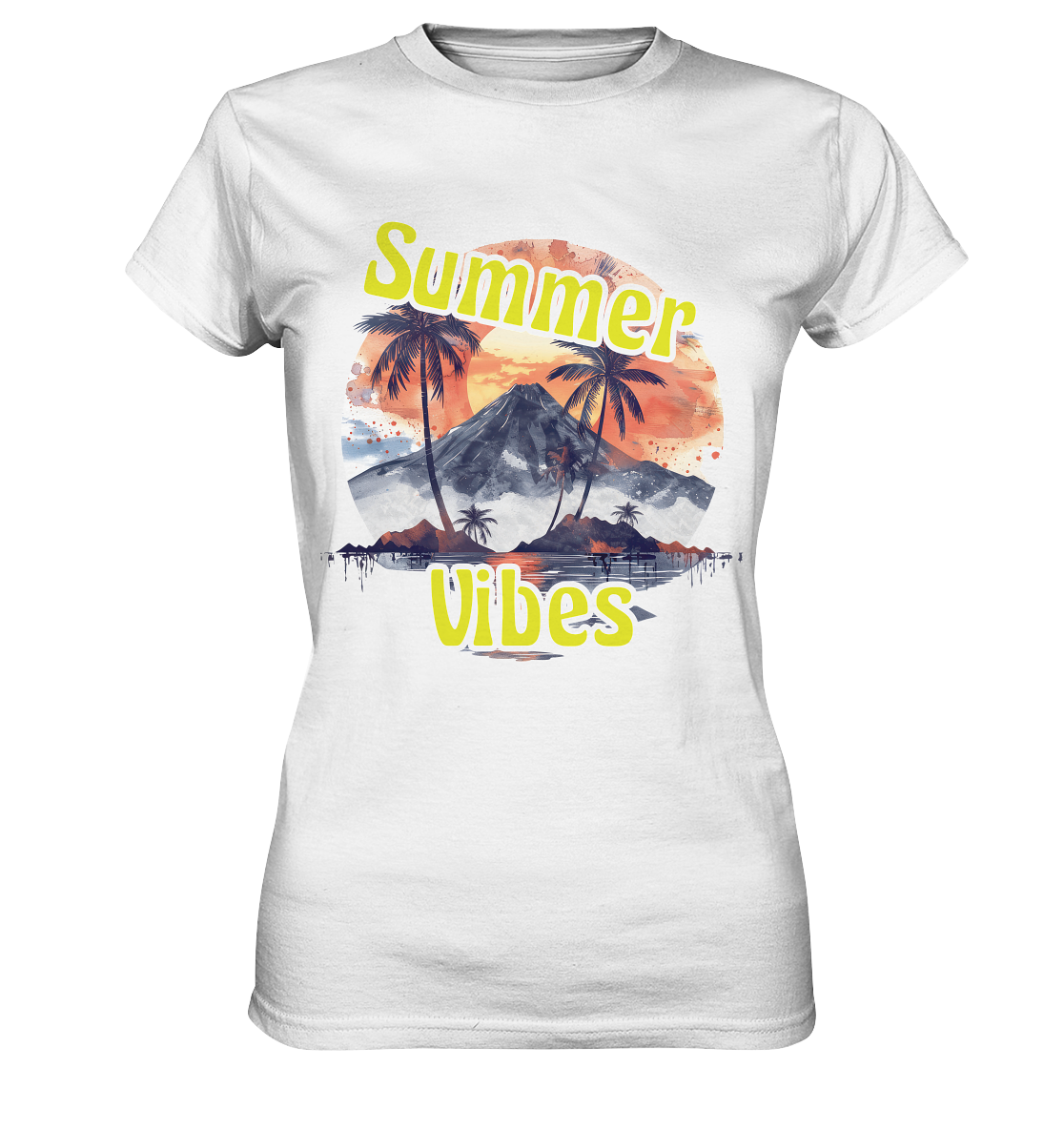 Sommer Shirt - Summer Vibes - Ladies Premium Shirt