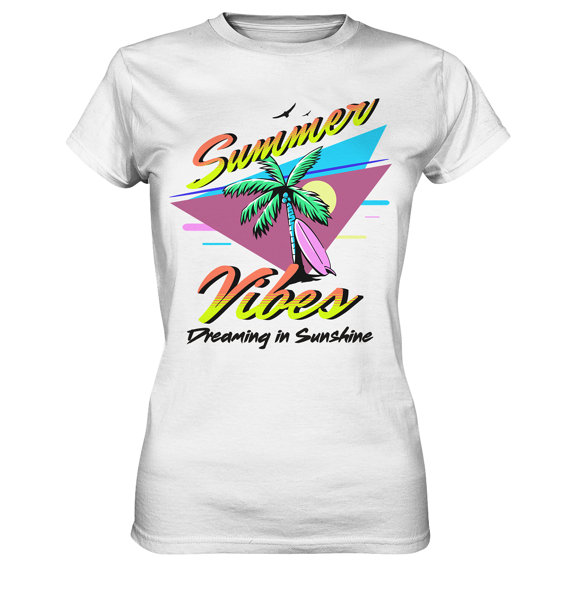 Summer Vibes Dreaming - Ladies Premium Shirt
