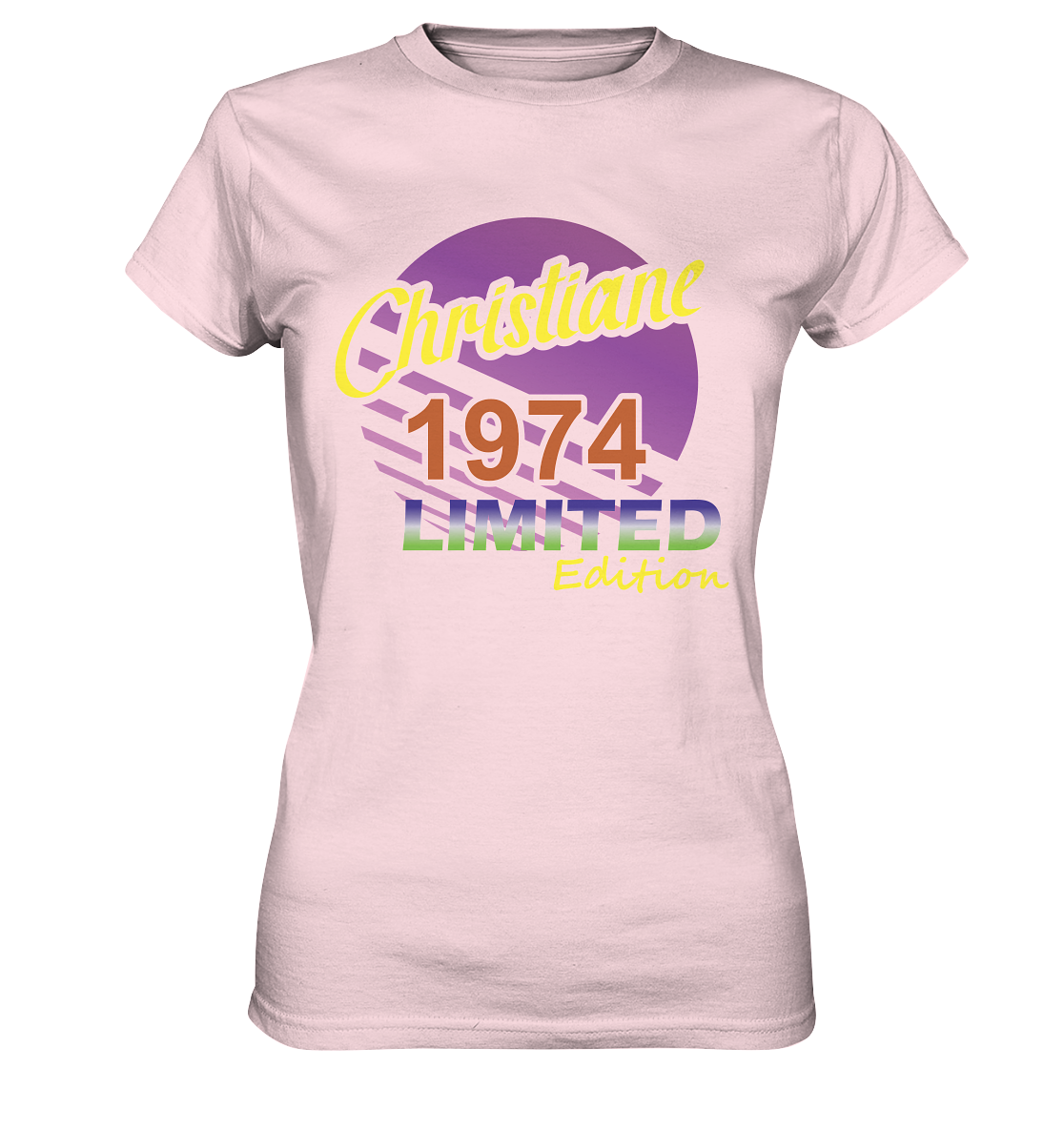 Christiane Limited Edition 1974 Geburtstag Damen - Premium Shirt