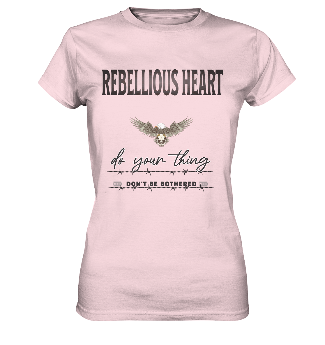 Rebellisches Herz Streetwear - Ladies Premium Shirt
