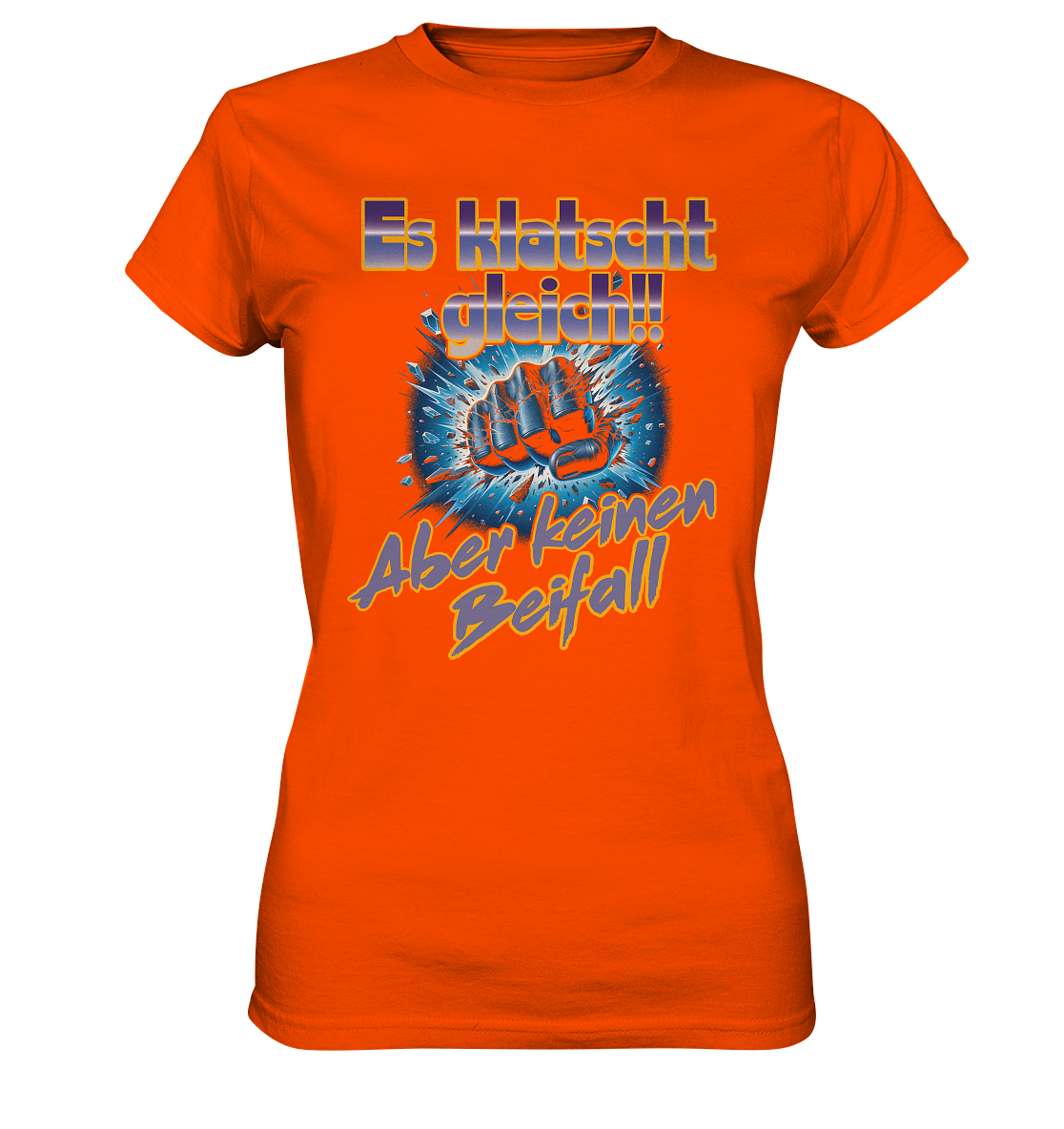 Es klatscht gleich - Ladies Premium Shirt
