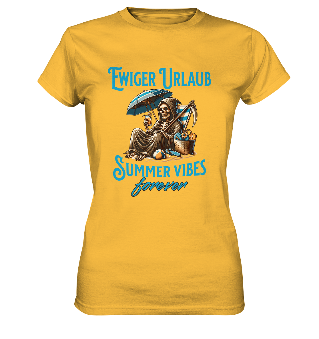 Summer Vibes forever - Ladies Premium Shirt