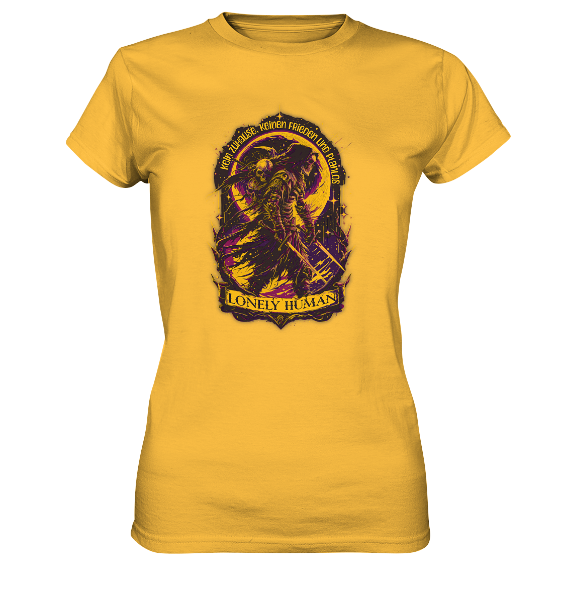 Streetwear Einsamer Mensch - Ladies Premium Shirt