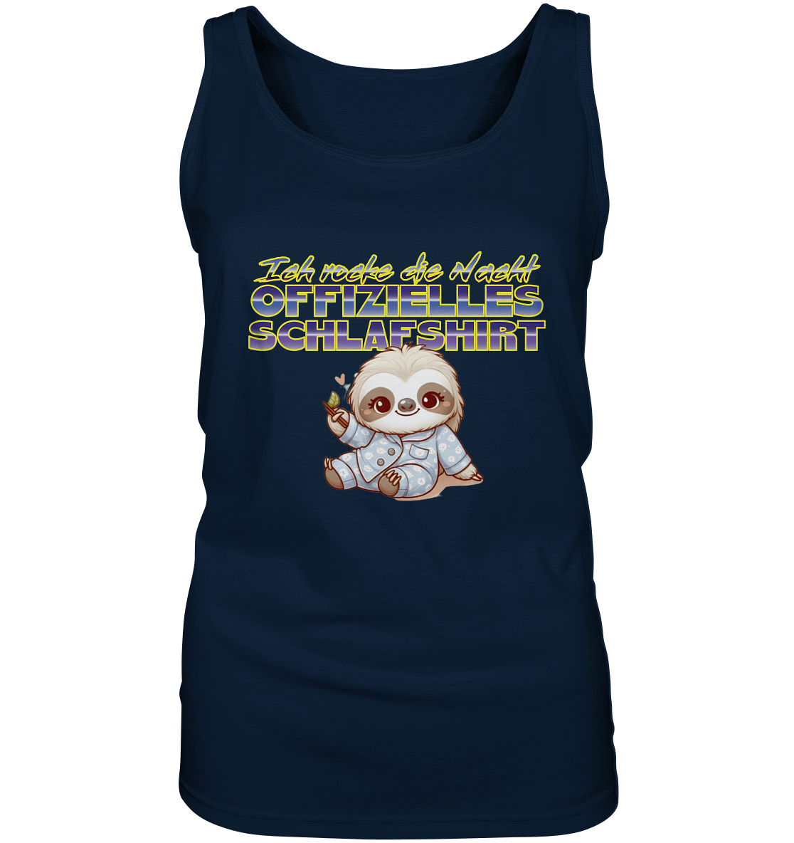 Schlafshirt - Damen Tank-Top