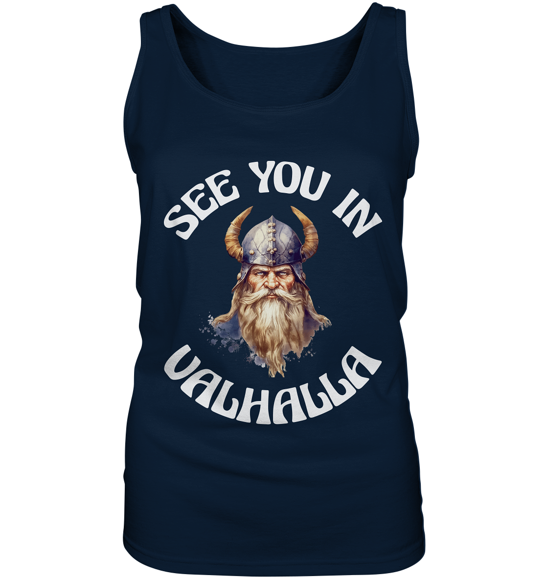 SEE YOU IN VALHALLA NO 3 - STREETWEAR - STATEMENT - Ladies Tank-Top
