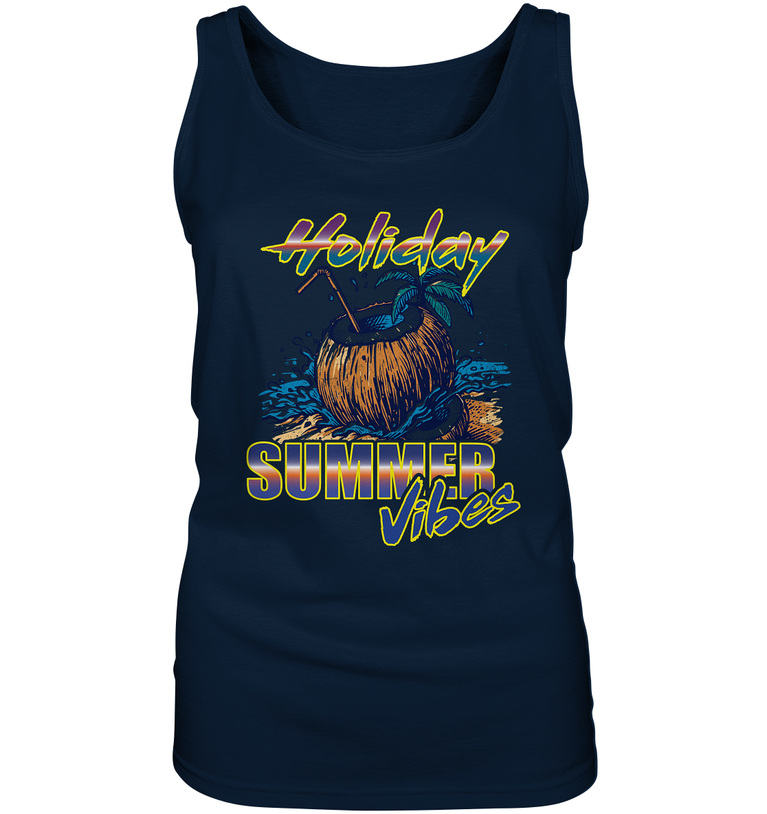 Urlaubs T-Shirt Holiday - Ladies Tank-Top