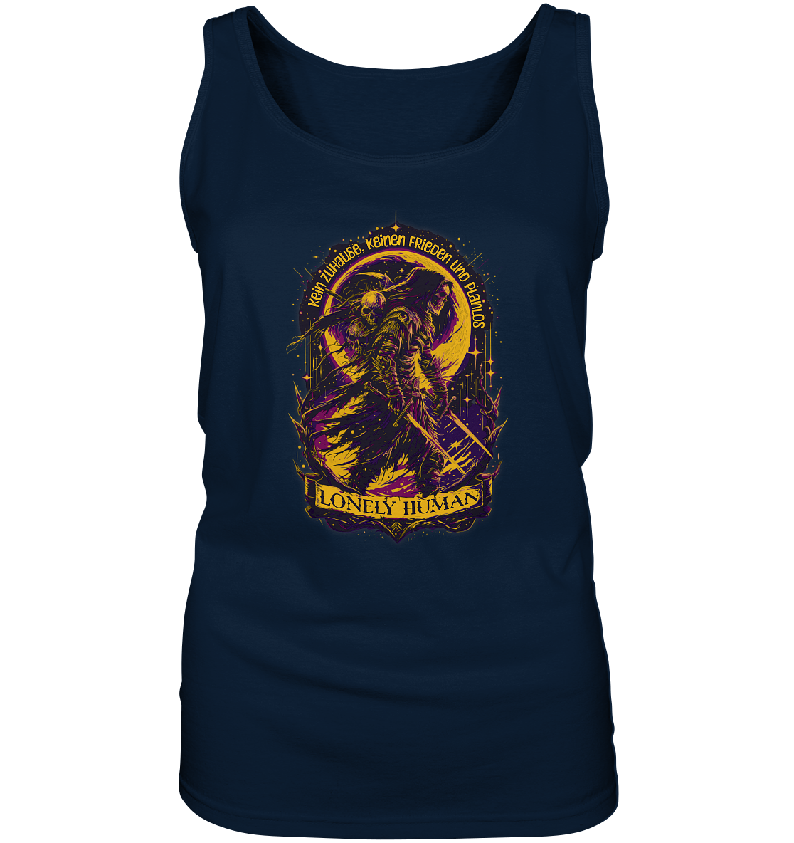 Streetwear Einsamer Mensch - Ladies Tank-Top