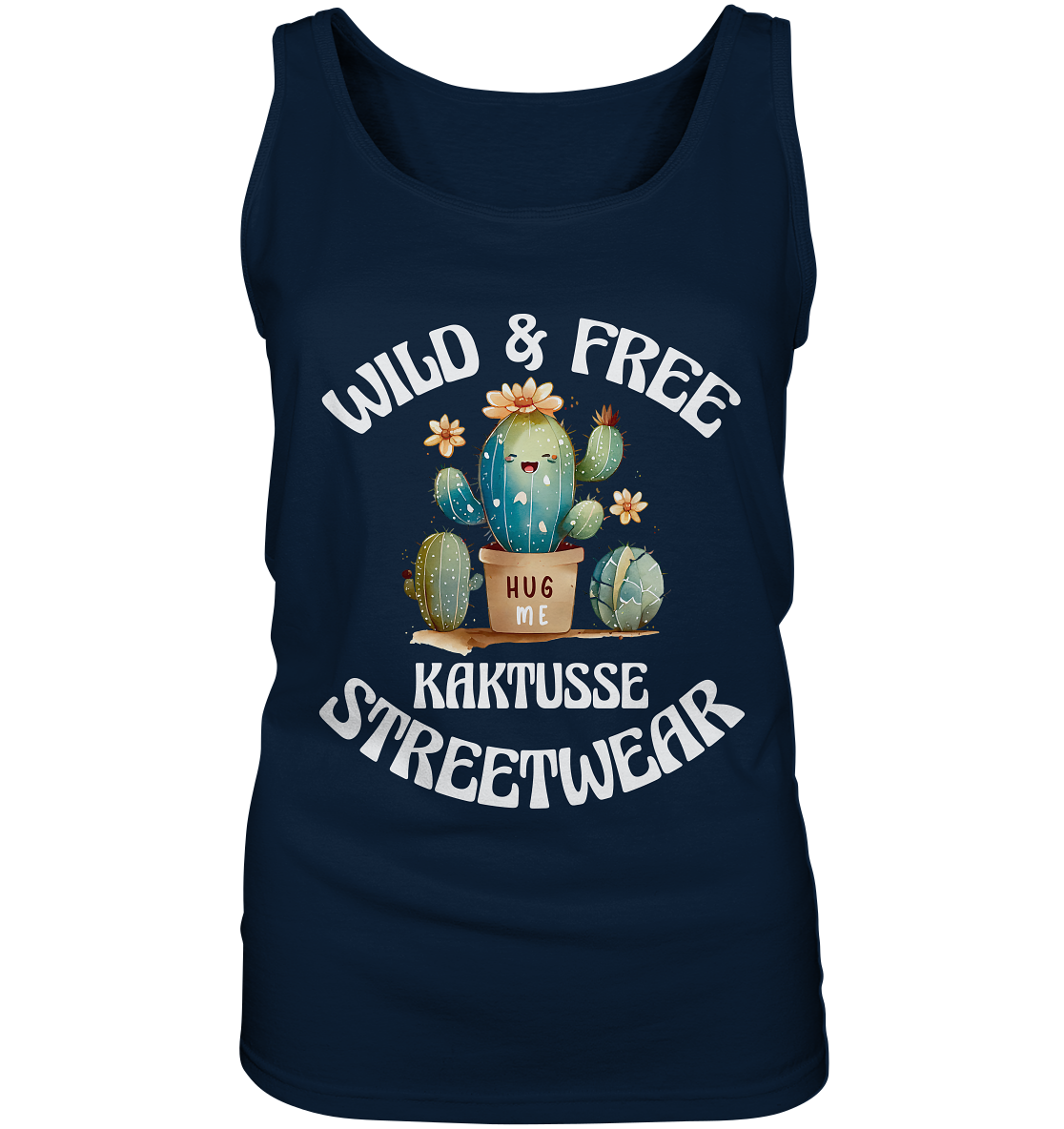 WILD & FREE NO 17 KAKTUSSE - STREETWEAR - STATEMENT - Ladies Tank-Top