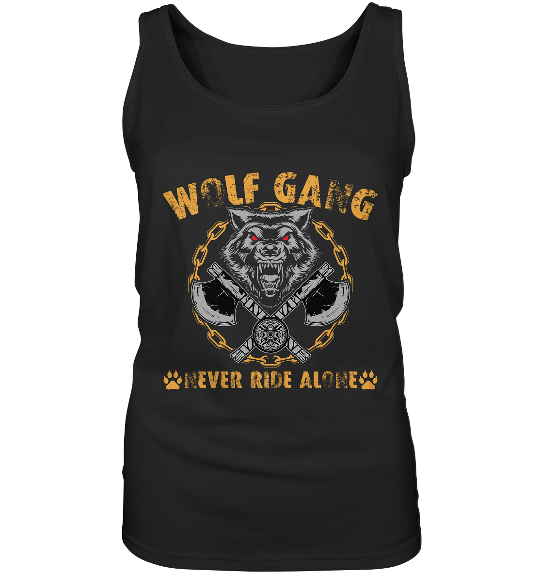 Wolfgang - NEVER RIDE ALONE - Damen Tanktop