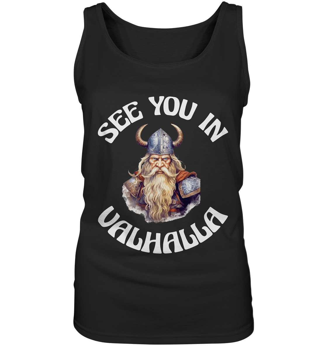 SEE YOU IN VALHALLA NO 2 - STREETWEAR - STATEMENT - Ladies Tank-Top