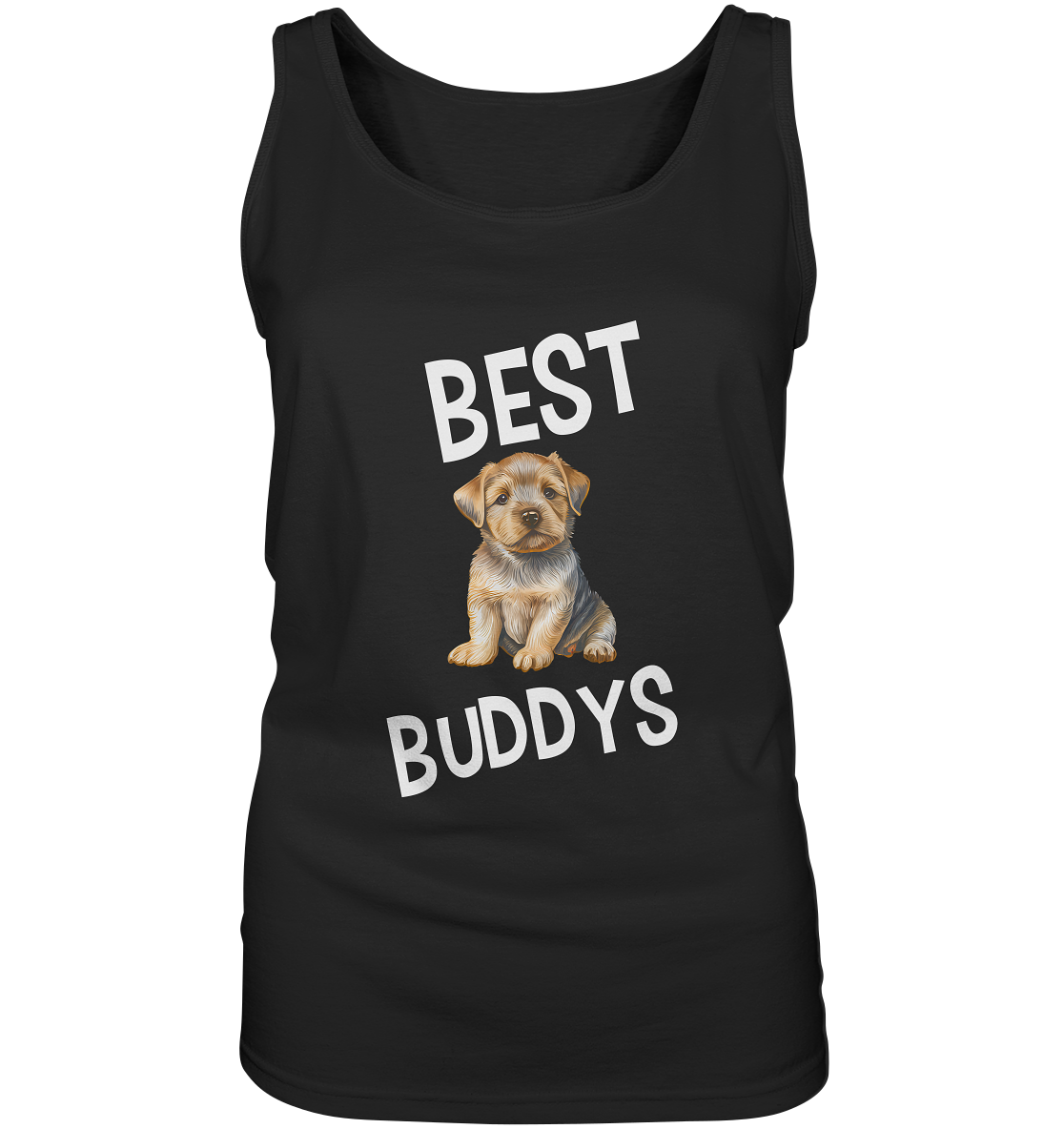 BEST BUDDYS NO4 - STREETWEAR _ STATEMENTS - MEIN BESTER FREUND - Ladies Tank-Top