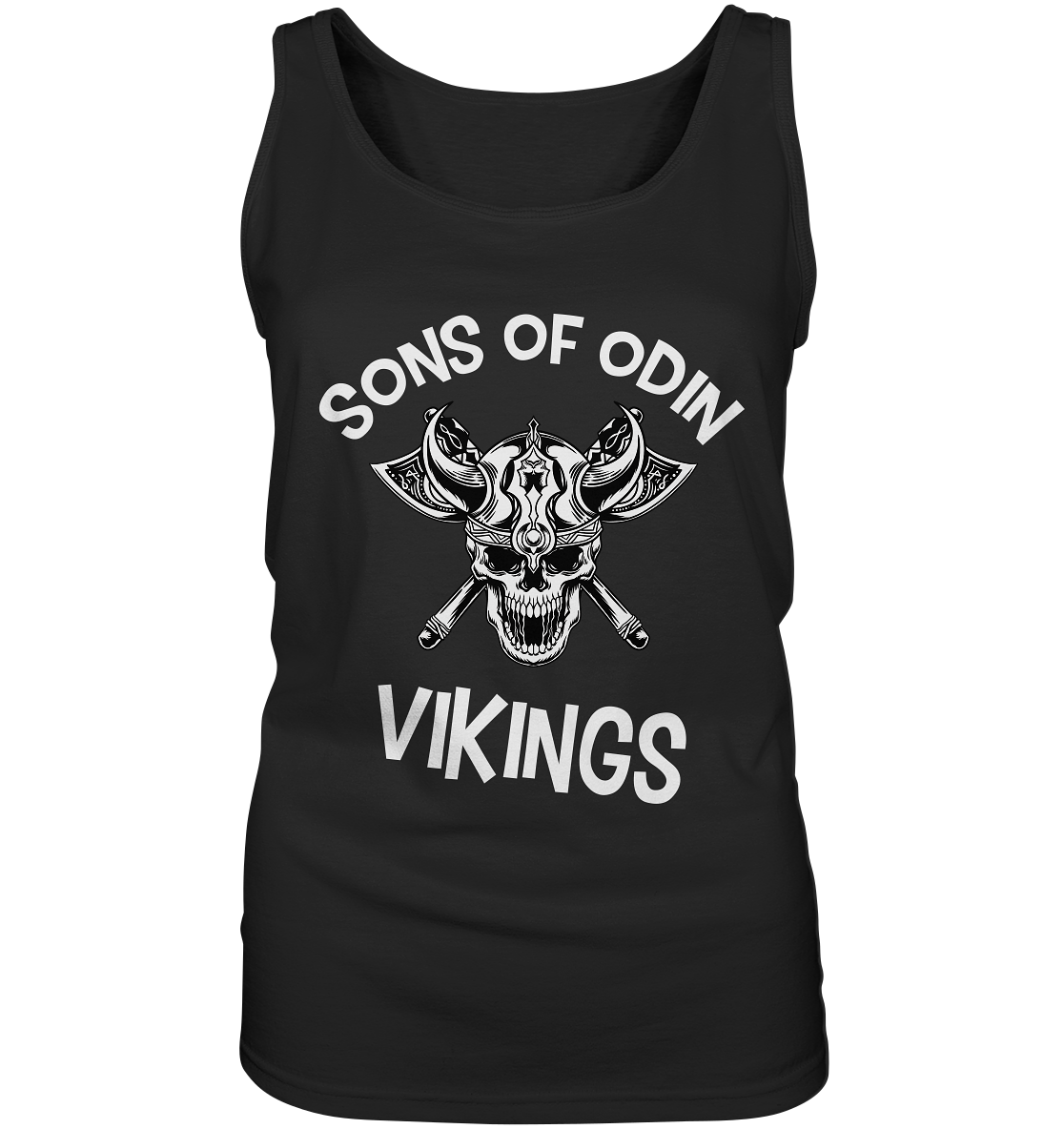 SONS OF ODIN - NO 2 - STREETWEAR - STATEMENT - Ladies Tank-Top
