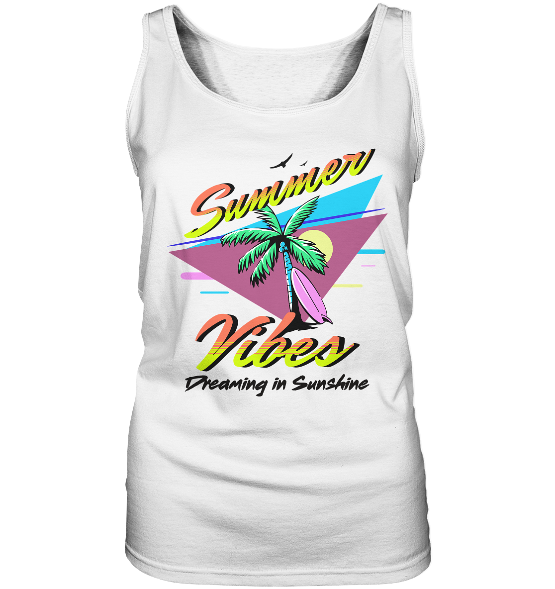 Summer Vibes Dreaming - Ladies Tank-Top