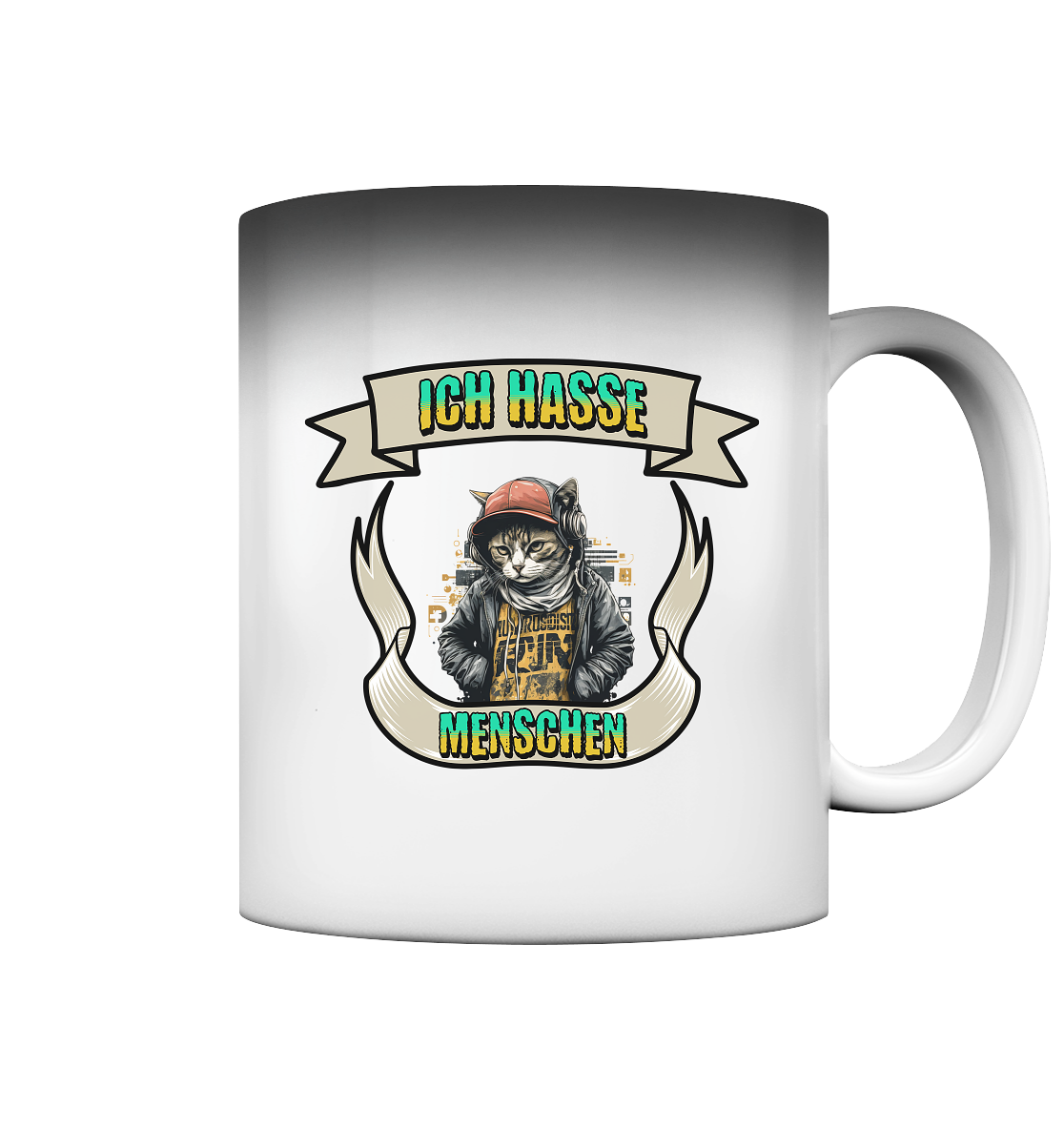 Streetwear- Ich hasse Menschen - Magic Mug