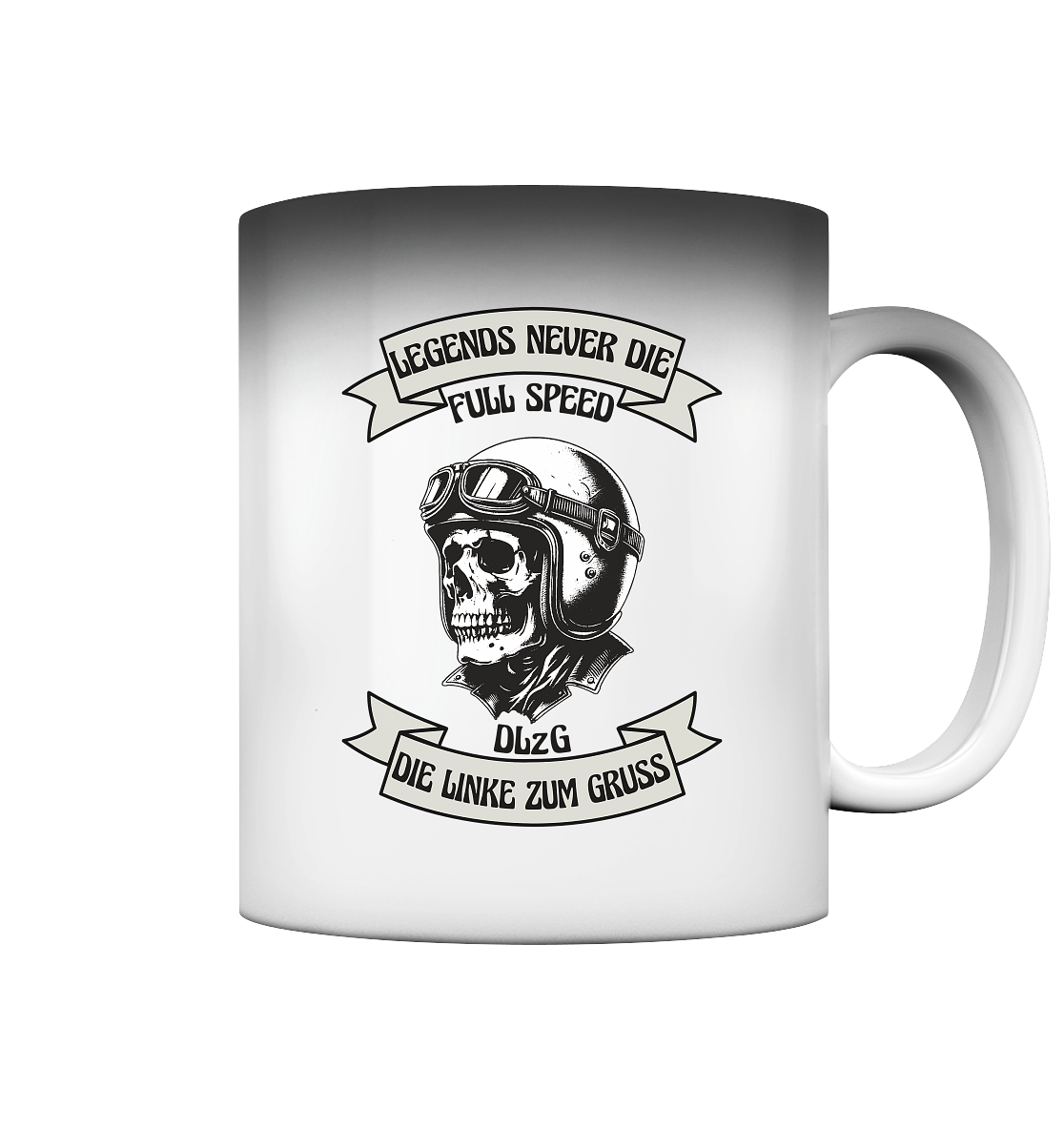 Die Linke zum Gruss - DLzG Full Speed - Magic Mug