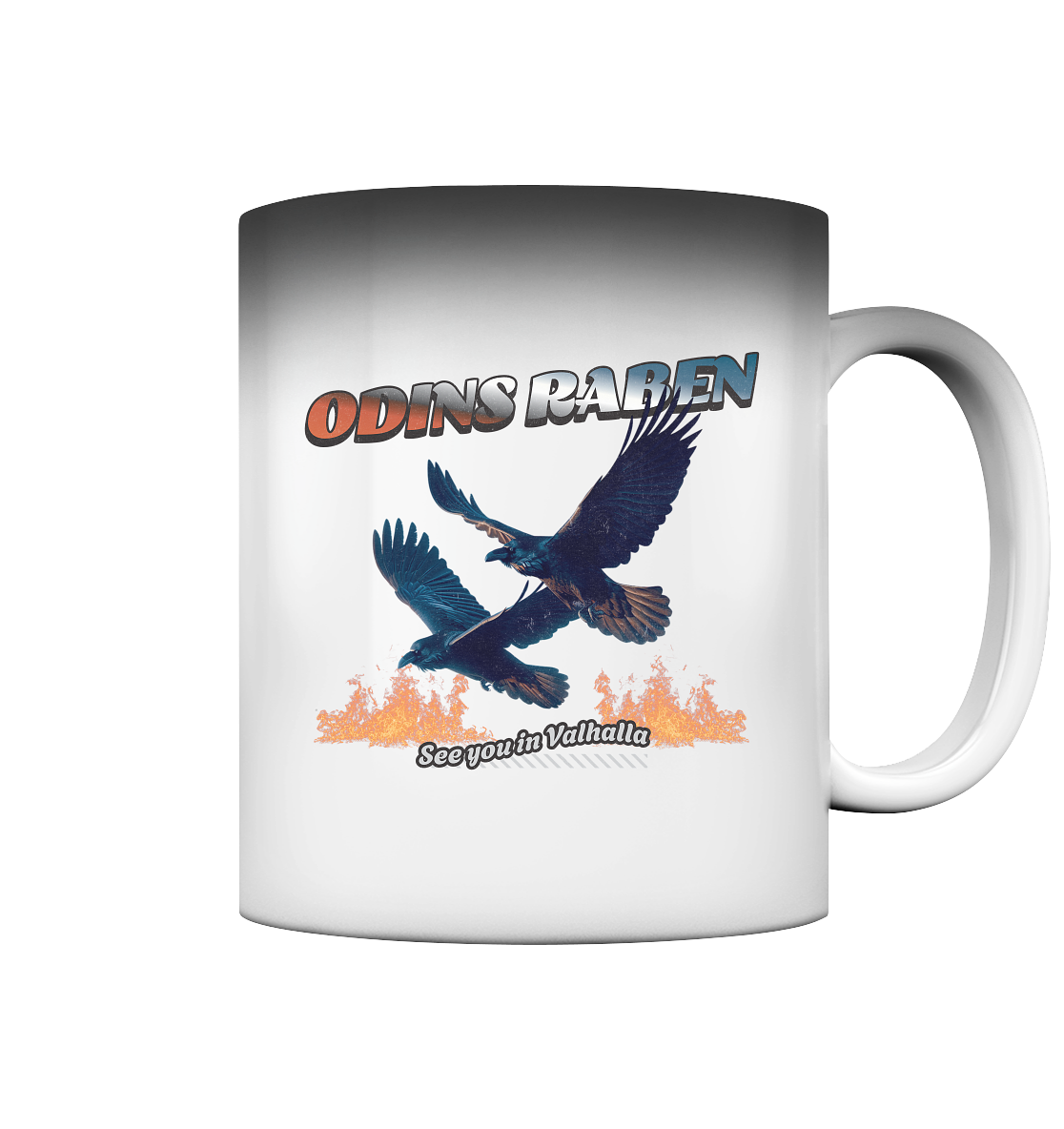 Valhalla Odins Raben - Magic Mug