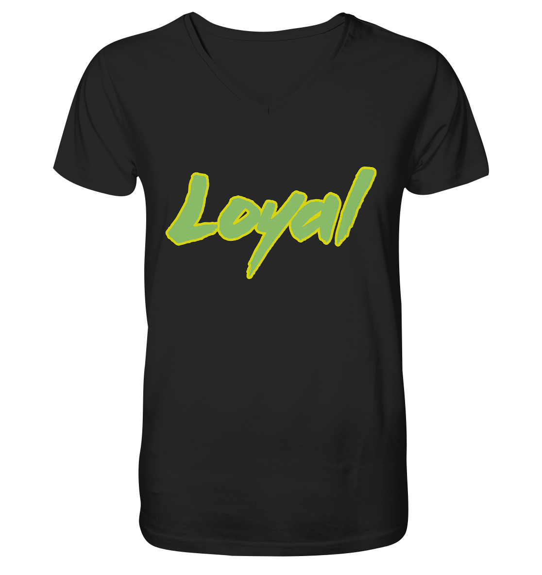 Loyal - Mens Organic V-Neck Shirt