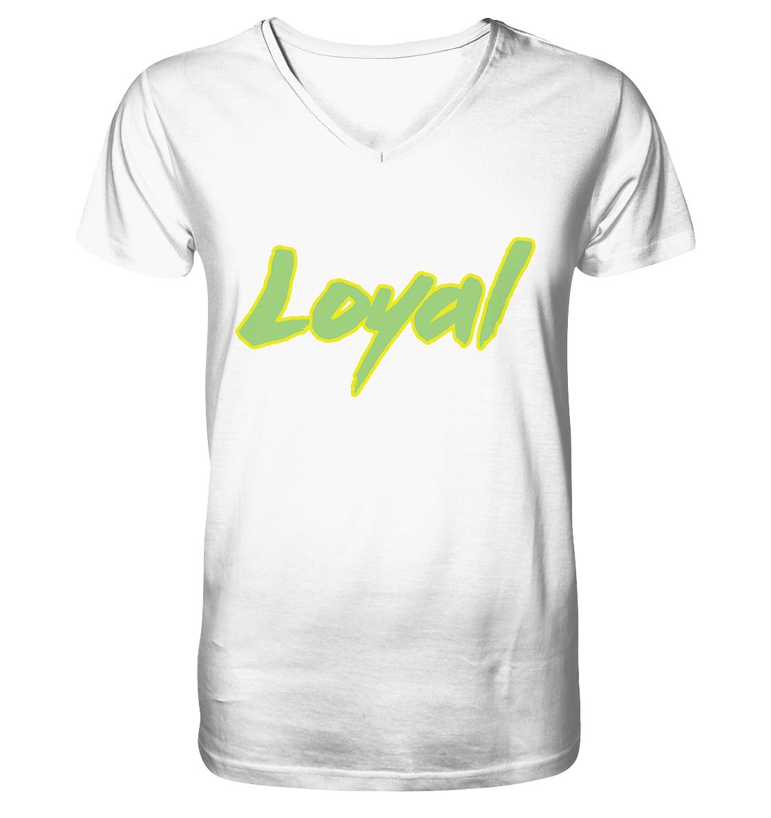 Loyal - Mens Organic V-Neck Shirt
