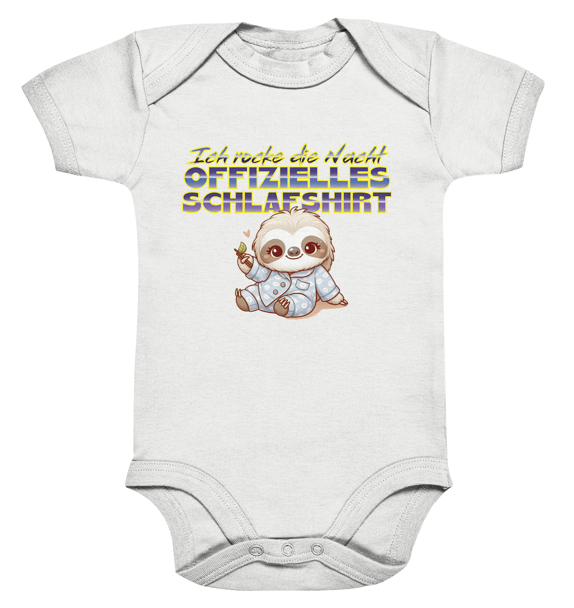 Schlafshirt - Organic Baby Bodysuite