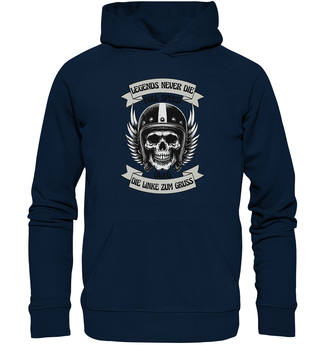 DLzG - Die Linke zum Gruss - Organic Basic Hoodie